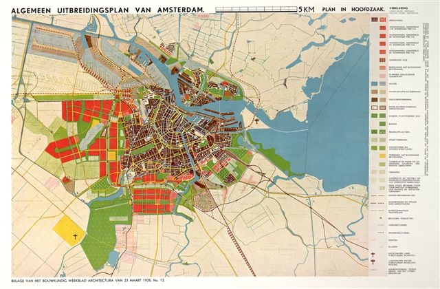 Figure 2. Amsterdam urban plan.