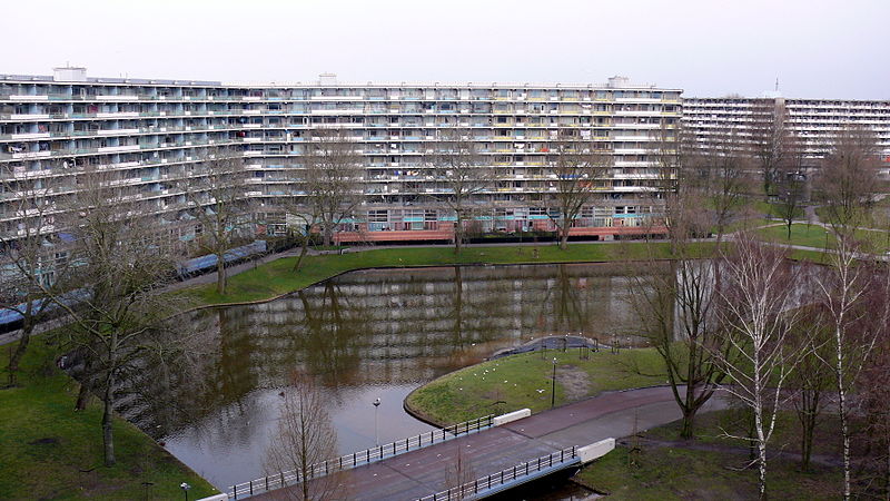 Figure 3. View of the Amsterdam quarter Bijlmermeer.