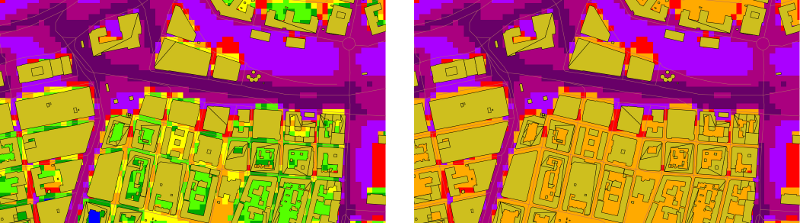 Example of adding calculations
to an existing noise map